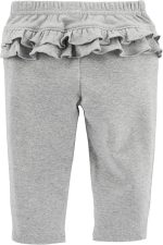 Simple Joys by Carter's Baby Girls' 6-Piece Bodysuits (Short and Long Sleeve) and Pants Set - Image 2